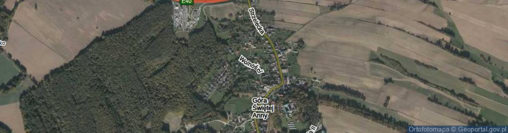 Zdjęcie satelitarne Wolności ul.